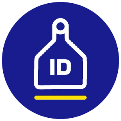 Tag icon with ID