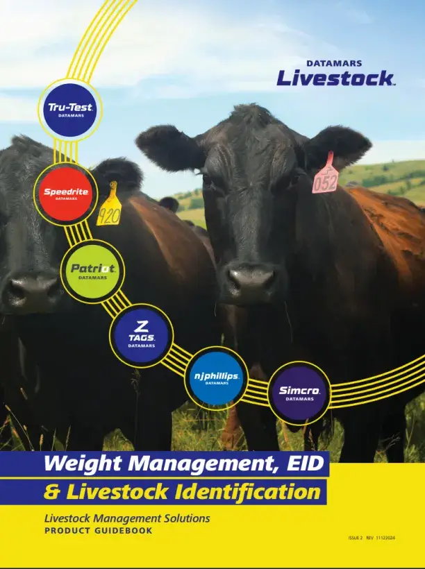 Weight management, EID & Livestock Identification Catalog cover